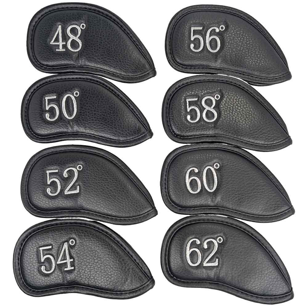 CRAFTSMAN BLACK WITH SILVER EMBROIDERY WEDGE COVER