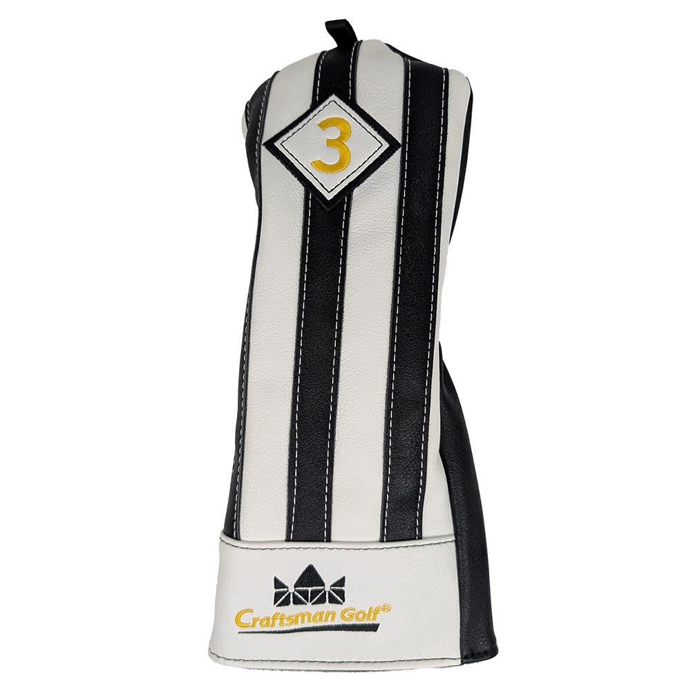 CRAFTSMAN STRIPES BLACK HEADCOVER