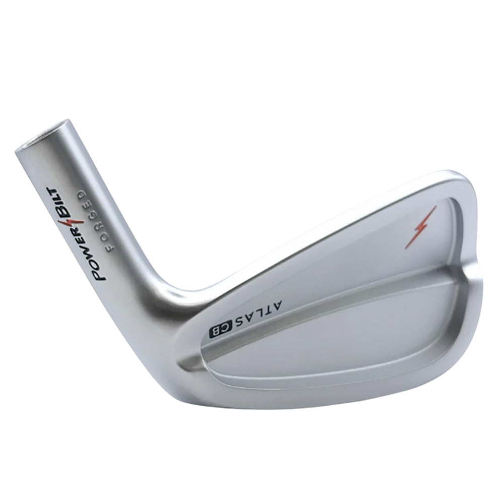 POWERBILT ATLAS CB CHROME SATIN RH IRONS .370 (HEADS ONLY)