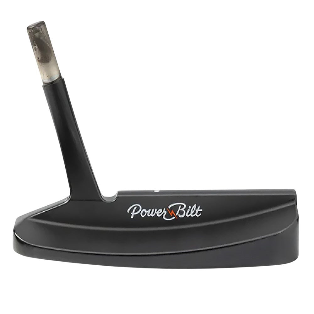 POWERBILT X WESTON MAUGHAN MODEL 801 BLACK PUTTER HEAD (WITH HEADCOVER)