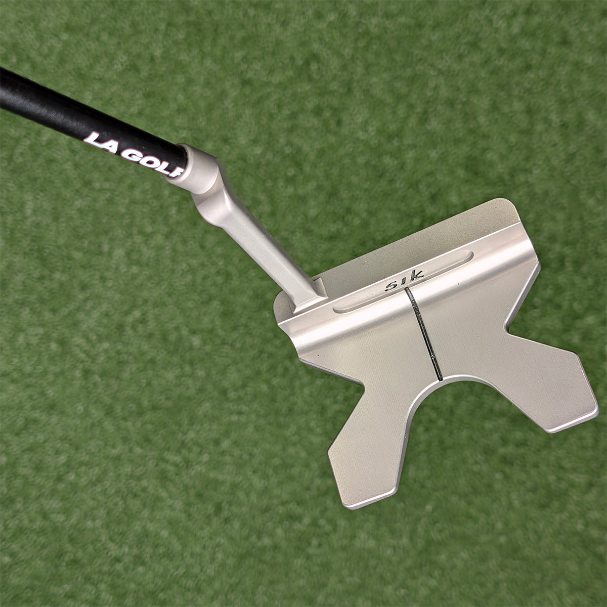 SIK FLO-C Putter 33.75" - Long Plubmer Neck with LA P-Series and TGM Grip