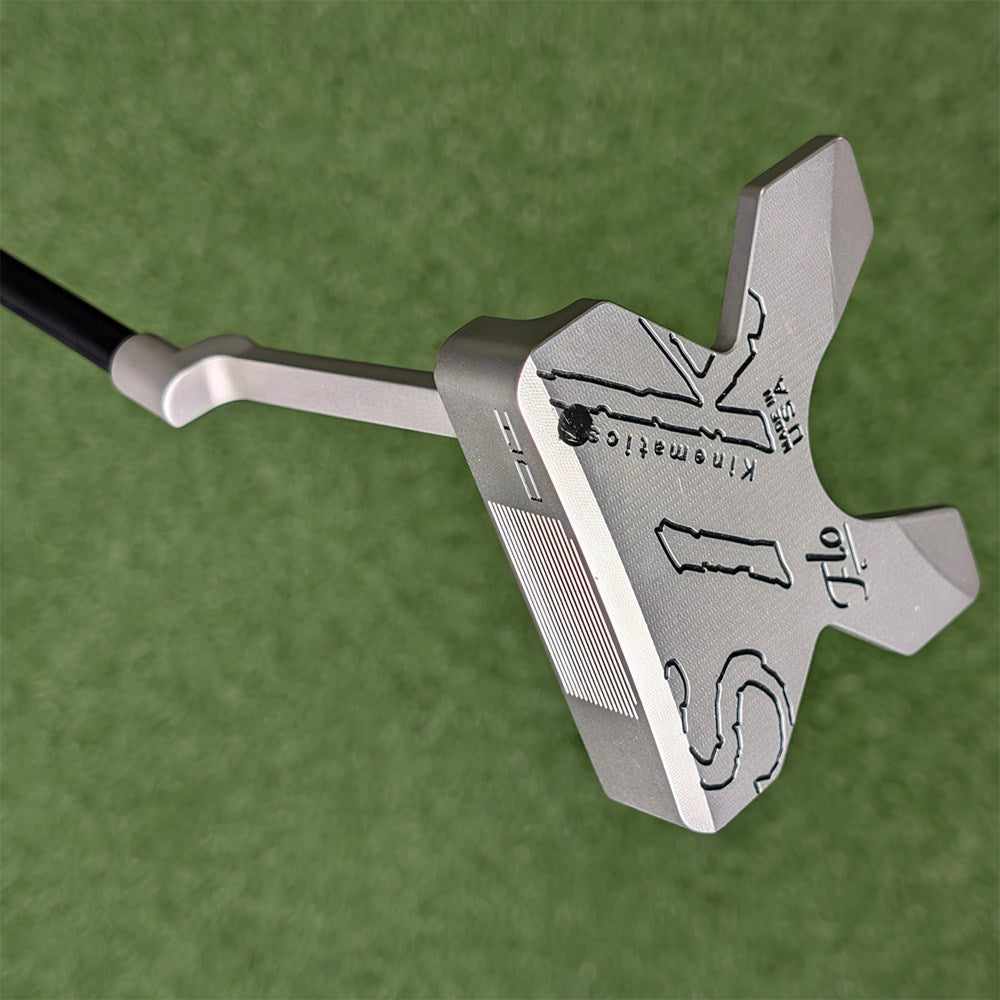 SIK FLO-C Putter 33.75" - Long Plubmer Neck with LA P-Series and TGM Grip