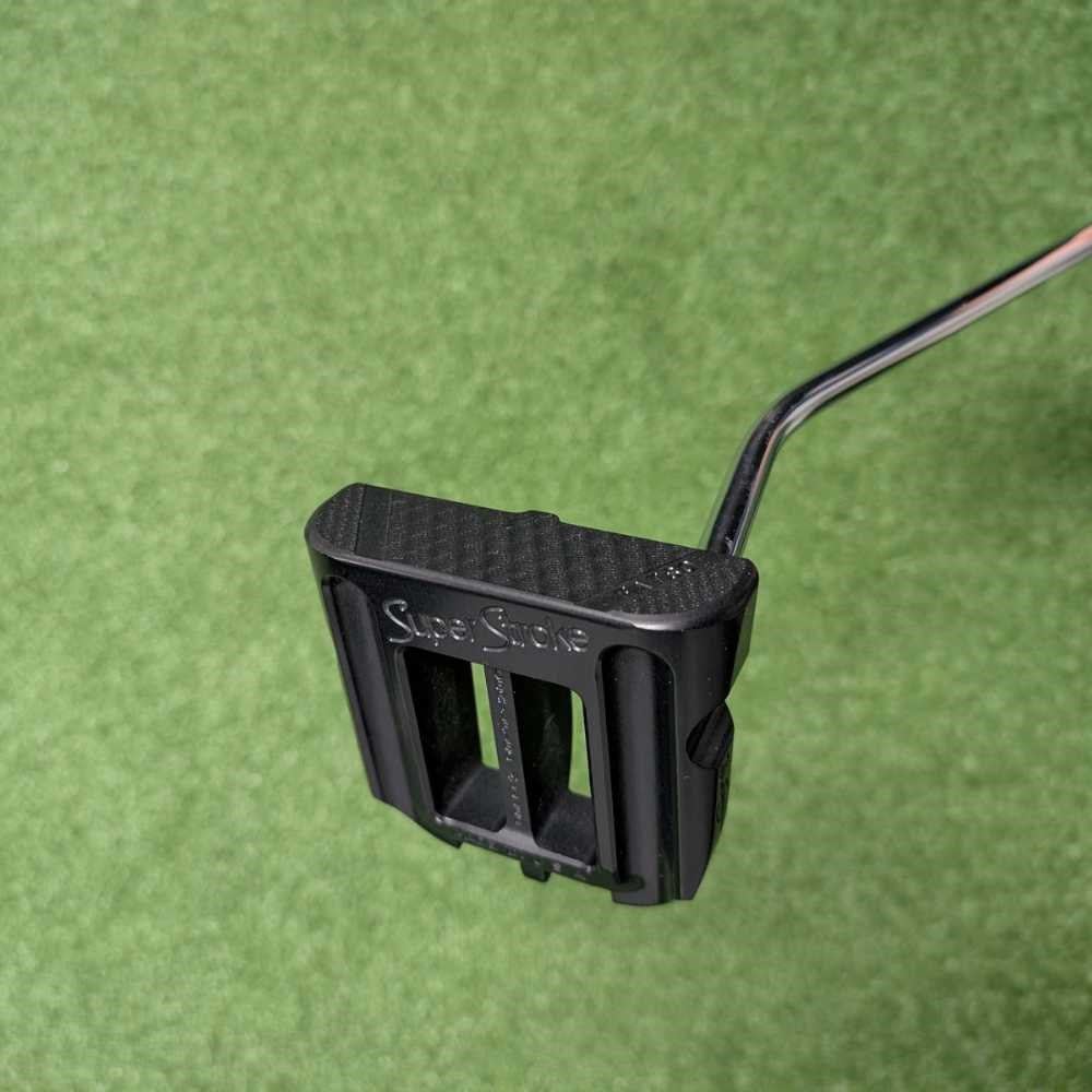 SUPERSTROKE FATSO HEEL PUTTER - 34" with SuperStroke Traxion Tour 3.0 Wht/Red/Grey