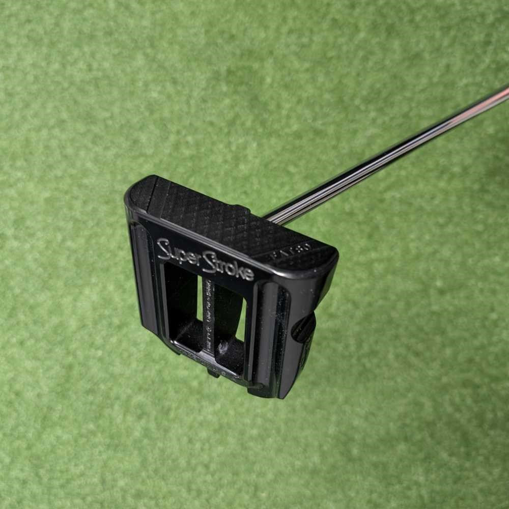 SUPERSTROKE FATSO CENTER PUTTER - 34" with SuperStroke Traxion Tour 1.0 Sky Blue