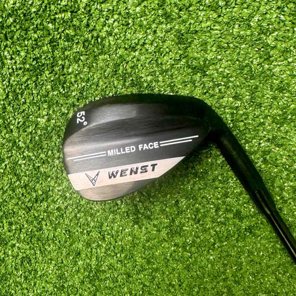 Wenst Black Wedge 52deg assembled with KBS Black Peral Wedge S and TGM Roo Green Std