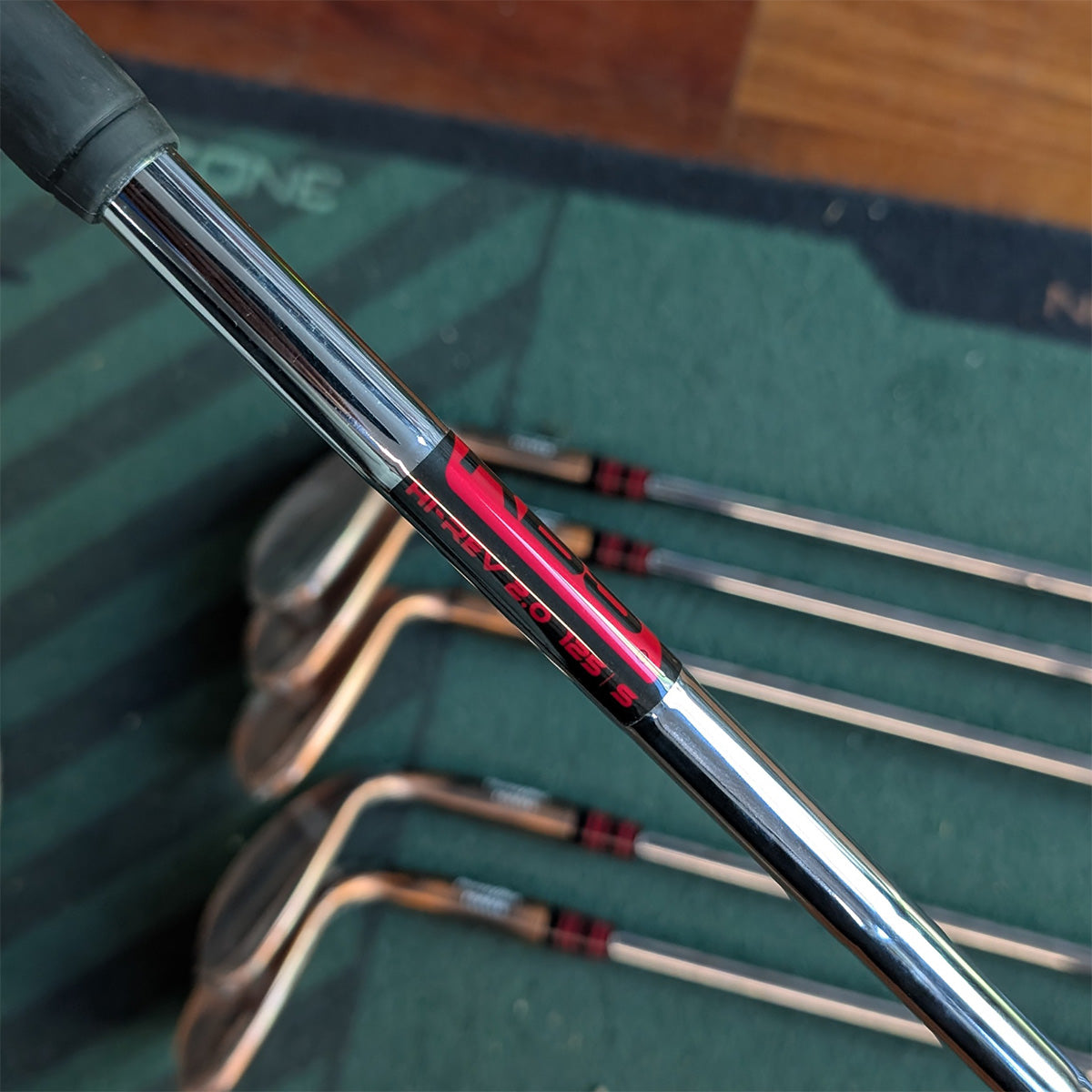 Assembled Powerbilt Atlas Wedge (Bronze) RH - KBS Hi-Rev 2.0 S - Iomic Sticky 2.3 Black