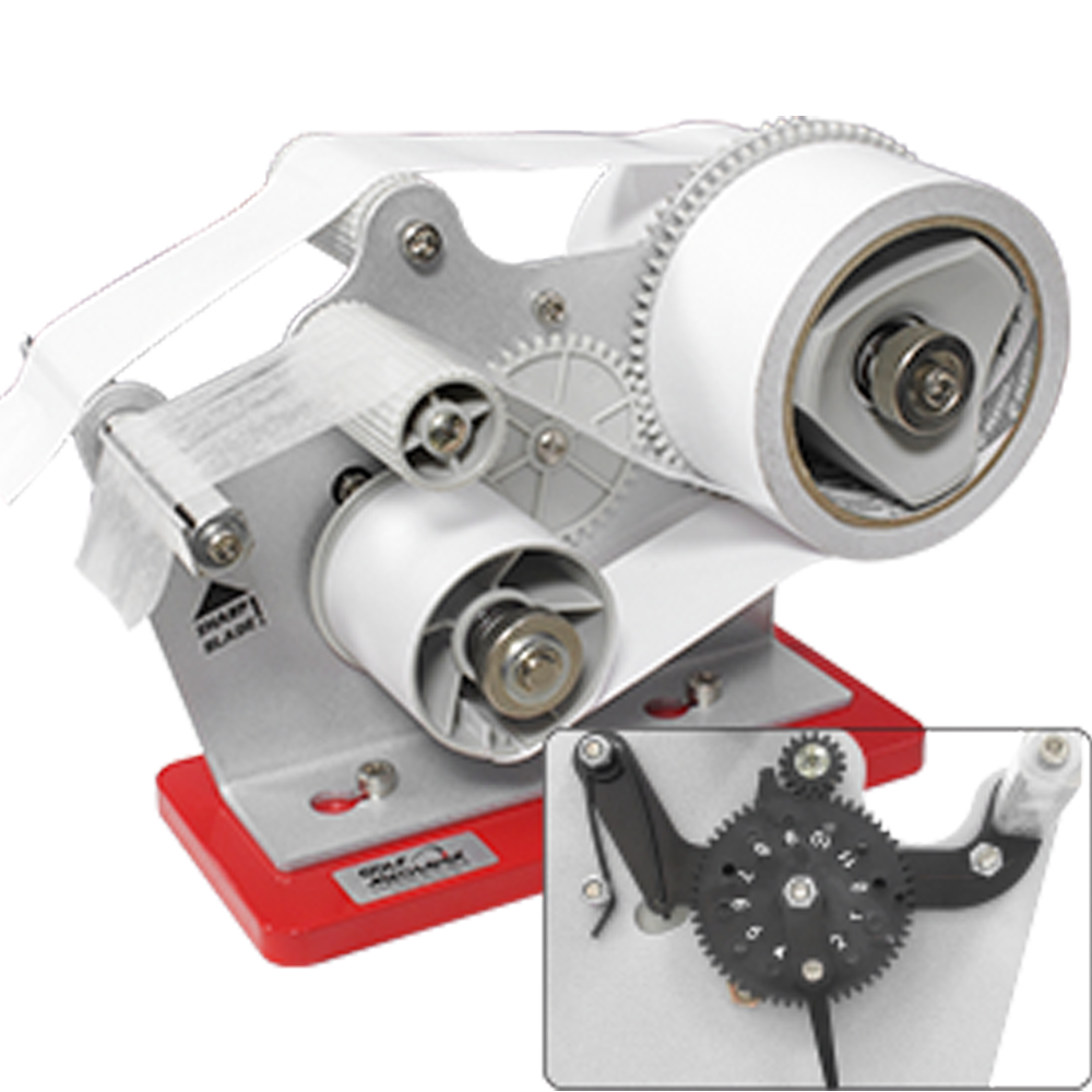 Metered Grip Tape Dispenser with Dual Spool