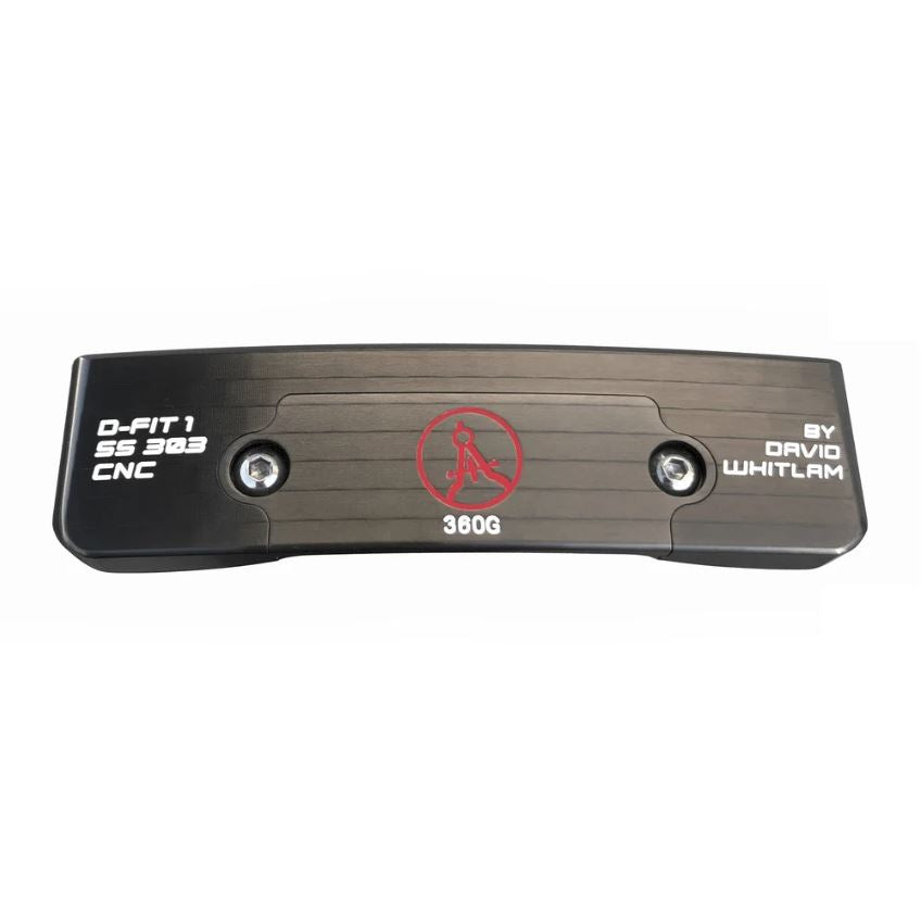 GAUGE DESIGN D-FIT DEVON BLADE PUTTER (BLACK) - UNCUT