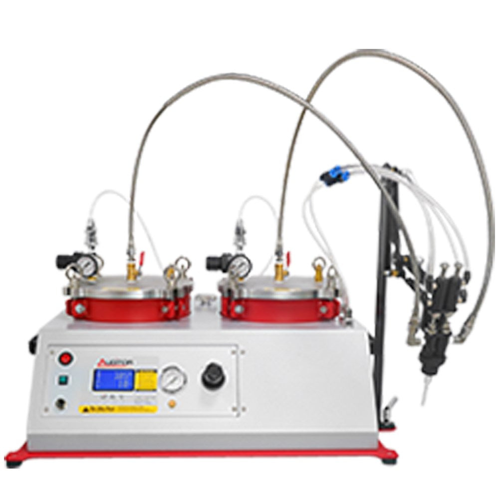 Automated Pneumatic 2 Parts Epoxy Adhesive Dispenser