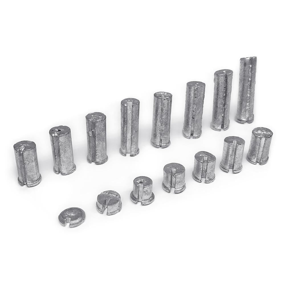 GX WEIGHT PLUGS FOR STEEL IRON .355TP - 6 PACKS