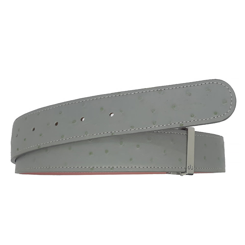 DRUH TOUR ONE OSTRICH PATTERNED LEATHER STRAP ONLY