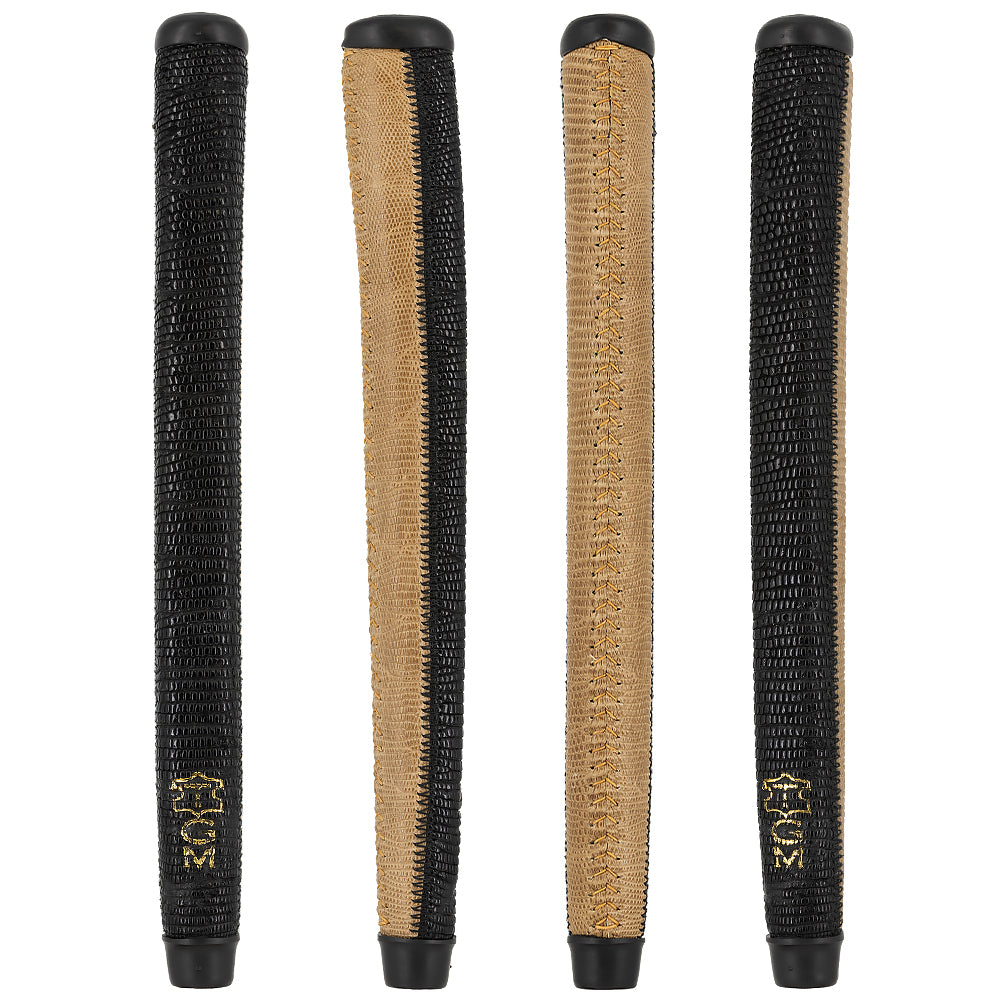 THE GRIP MASTER XOTICS HYBRID TEJUS LIZARD LACED PUTTER GRIPS