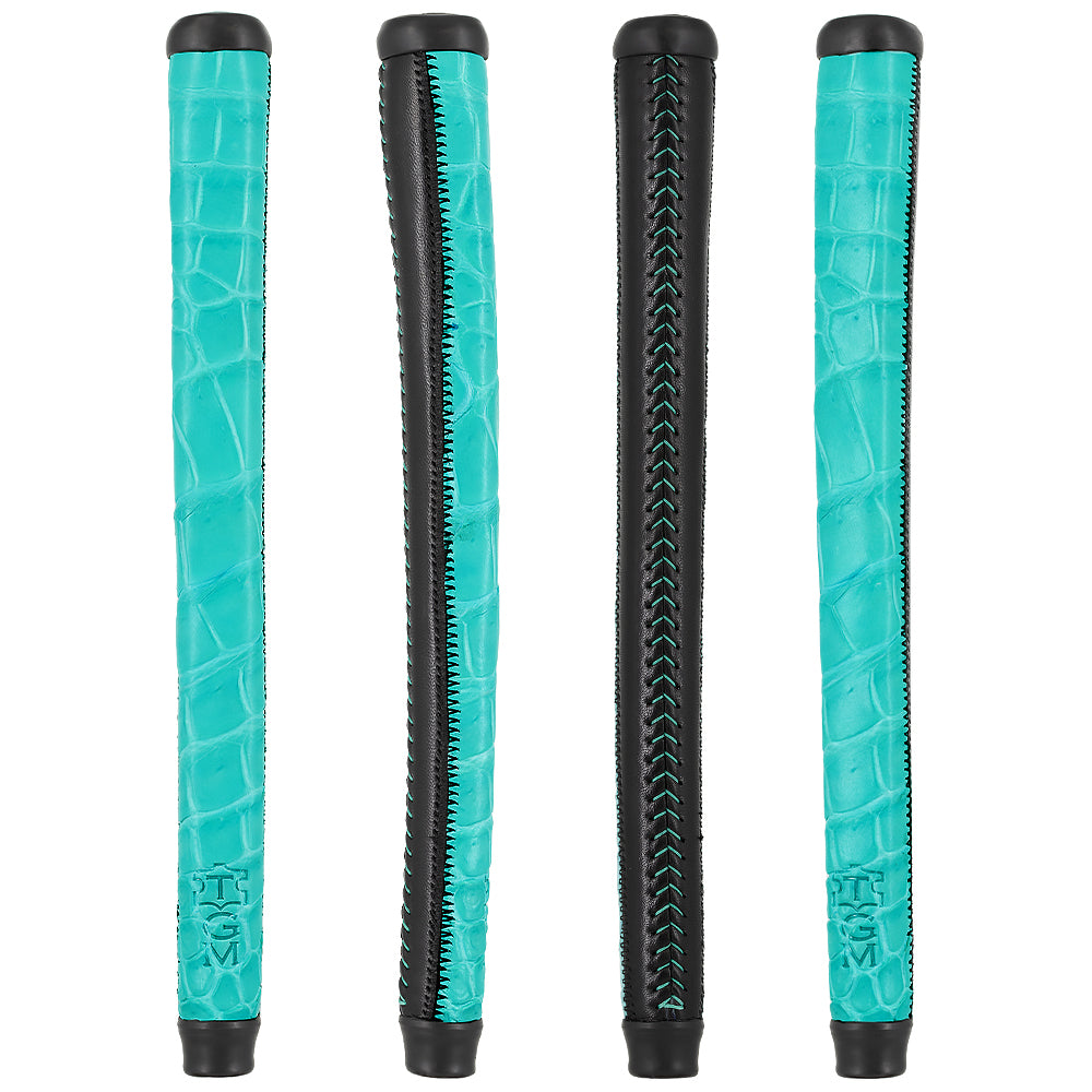 THE GRIP MASTER XOTICS HYBRID SALTWATER CROC LACED TOUR PUTTER GRIPS