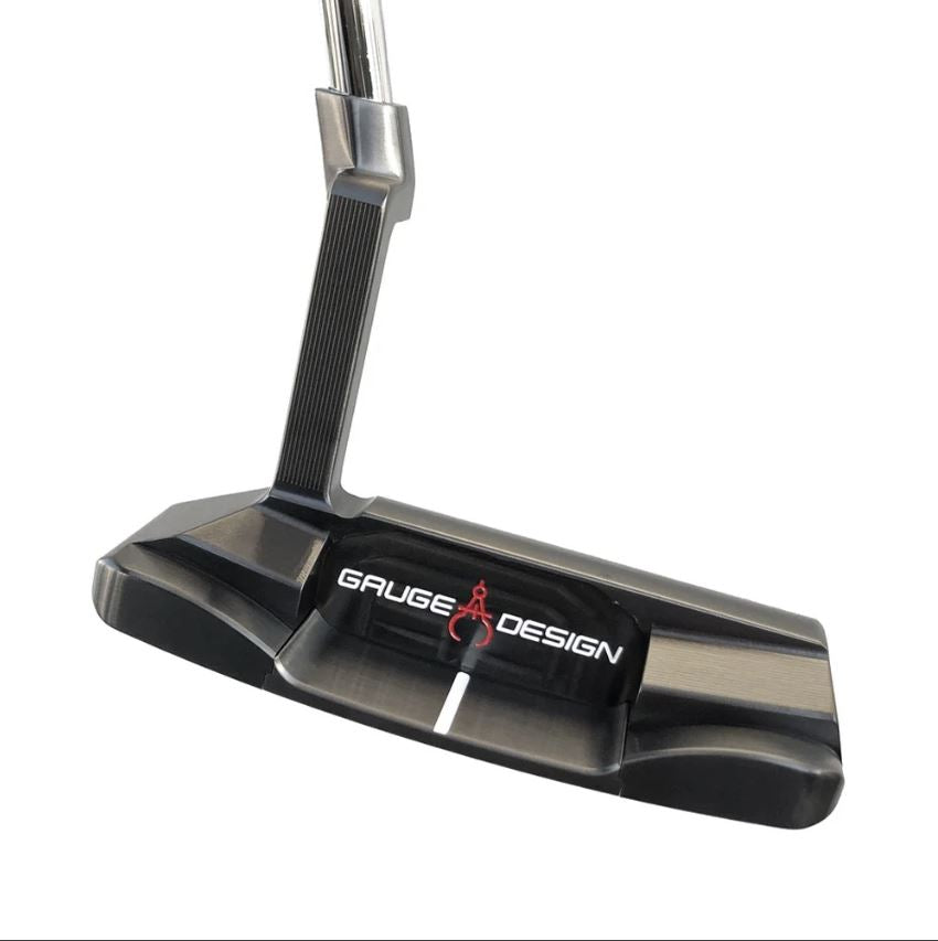 GAUGE DESIGN D-FIT DEVON BLADE PUTTER (BLACK) - UNCUT