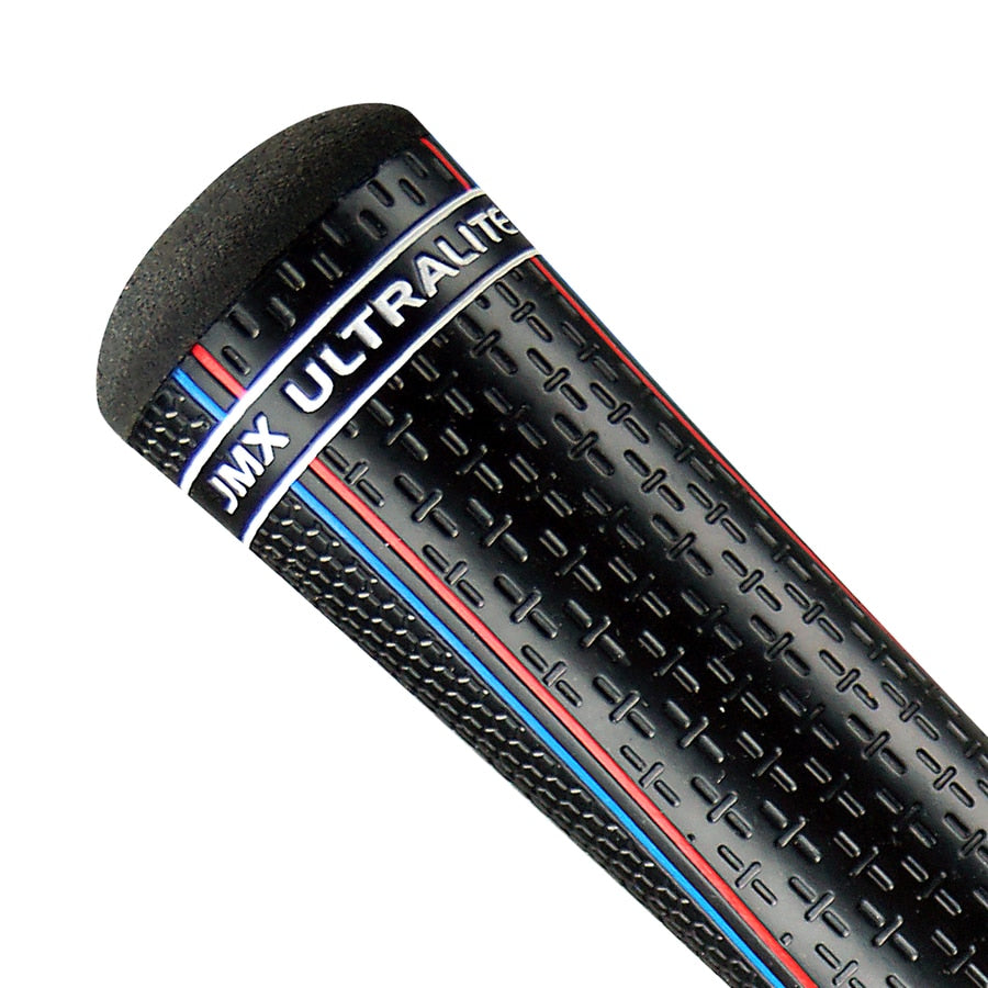 JUMBOMAX JMX ULTRALITE BLACK SWING GRIPS - RED/WHITE/BLUE