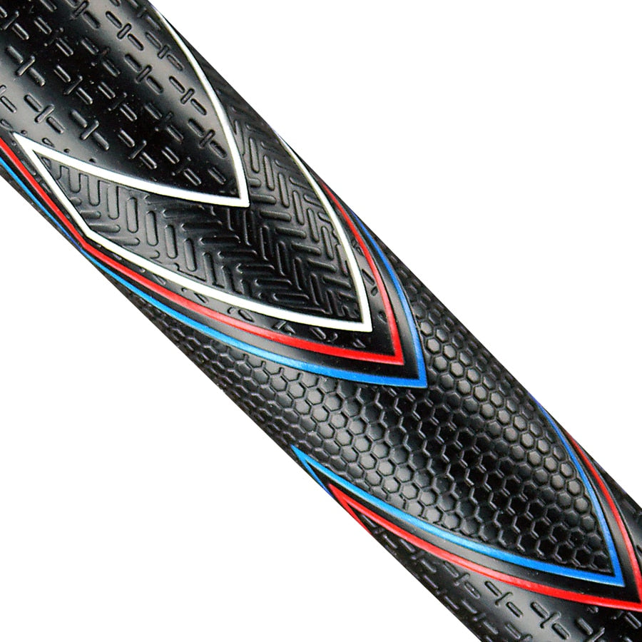 JUMBOMAX JMX ULTRALITE BLACK SWING GRIPS - RED/WHITE/BLUE