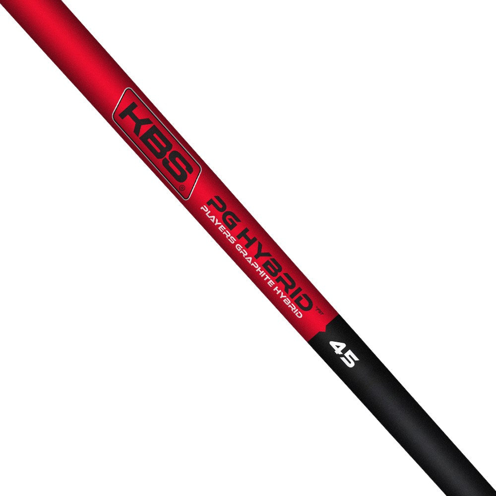 KBS PLAYER'S GRAPHITE HYBRID (PGH) BLACK MATTE HYBRID SHAFTS (0.370)