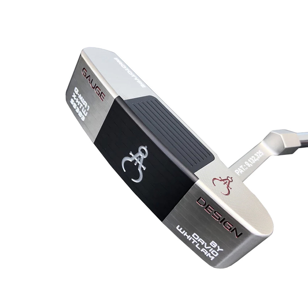 GAUGE DESIGN MIA PROTOTYPE PUTTER SILVER/BLACK - ASSEMBLED 34