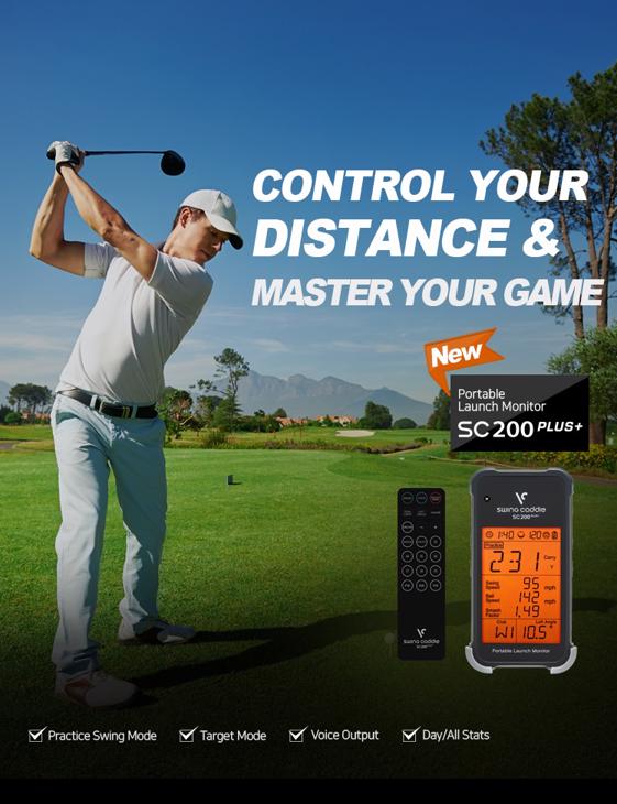 VOICE CADDIE SC200 PLUS W/ SWING SPEED MODE