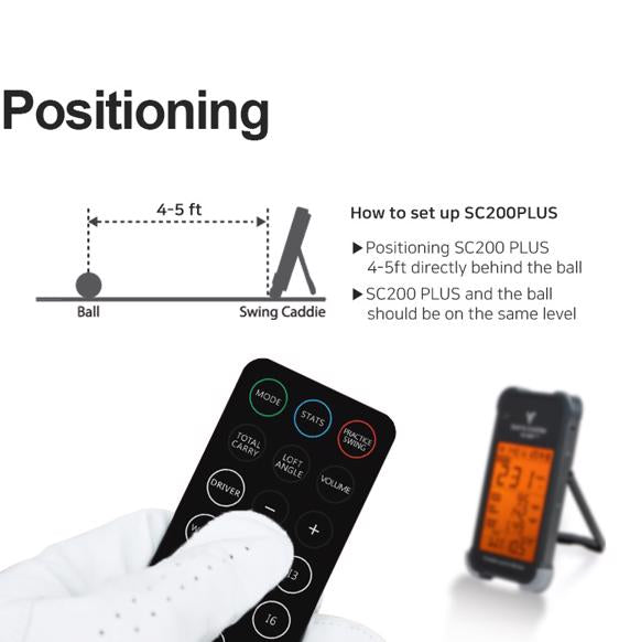 VOICE CADDIE SC200 PLUS W/ SWING SPEED MODE