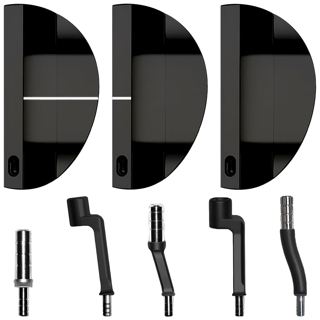 Sik SHO Series Putter Matte Black (RH) Custom Assembled with Hosels