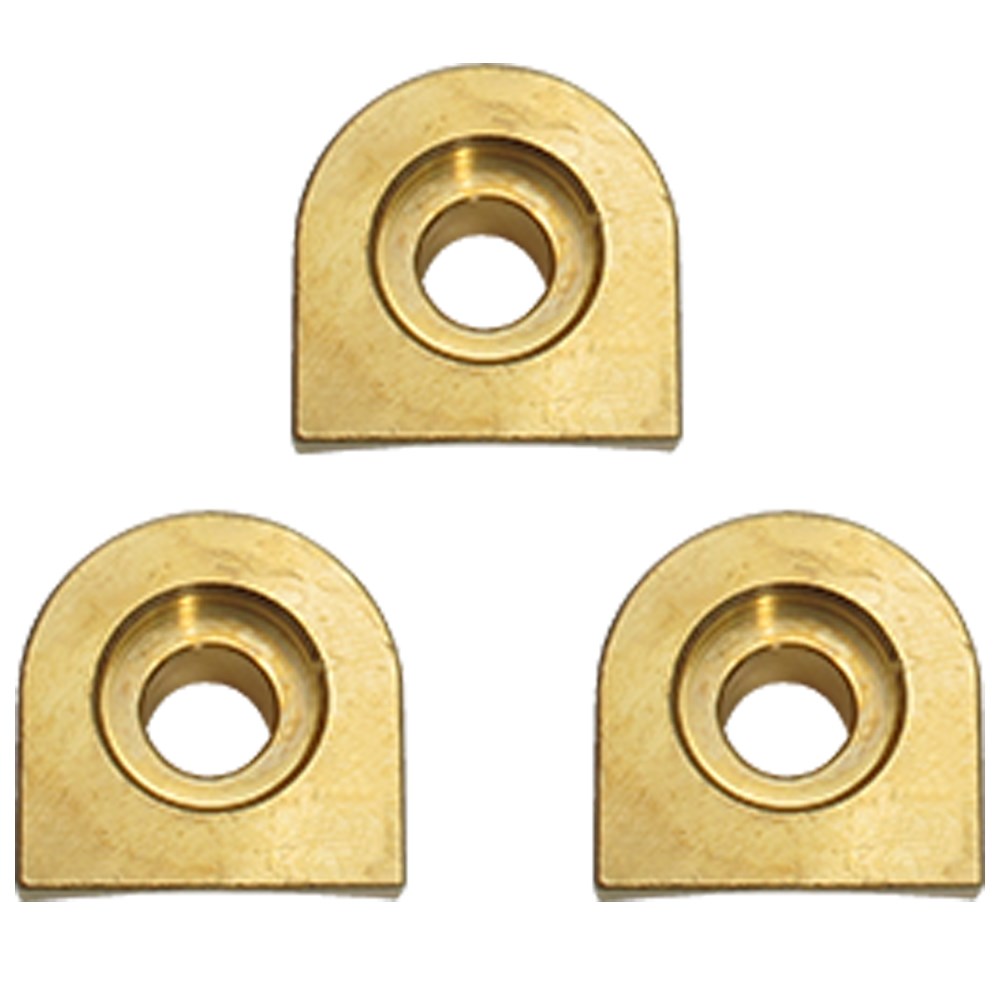 Kinenatic Top Clamp Replacement Pads Brass