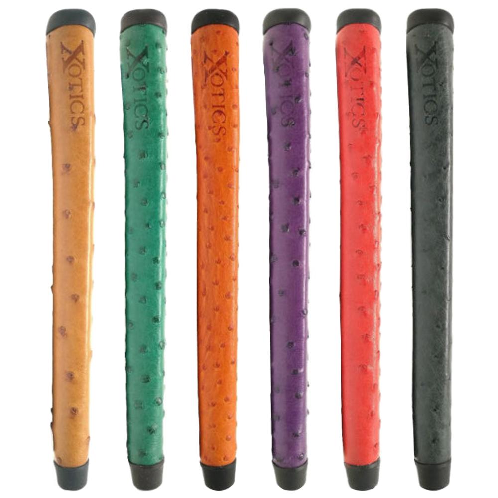 THE GRIP MASTER XOTICS OSTRICH BODY SEWN PUTTER GRIPS