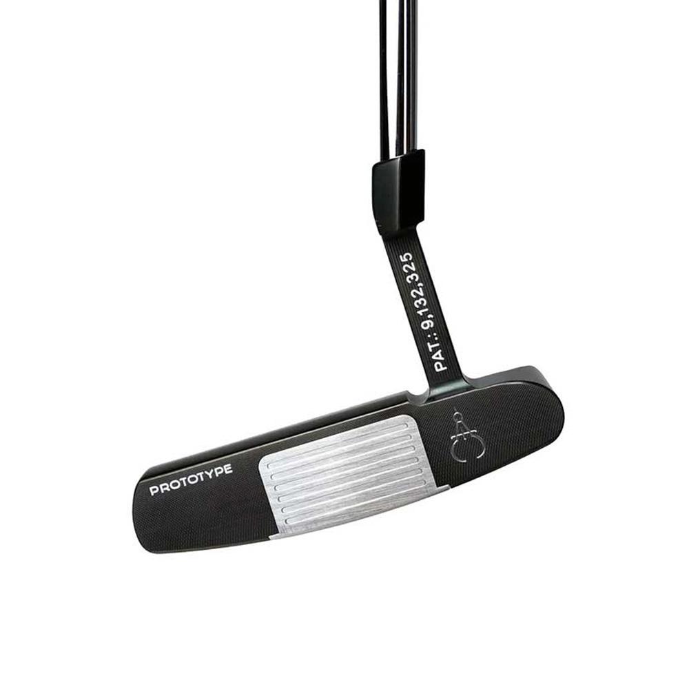 GAUGE DESIGN MIA PROTOTYPE PUTTER BLACK/SILVER - UNCUT