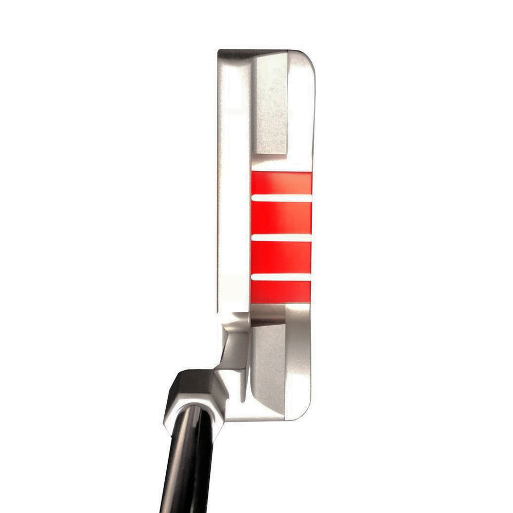 GAUGE DESIGN MIA PROTOTYPE PUTTER SILVER/RED - UNCUT