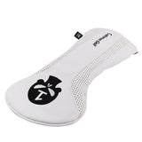CRAFTSMAN WHITE SKULL PU LEATHER HEADCOVERS