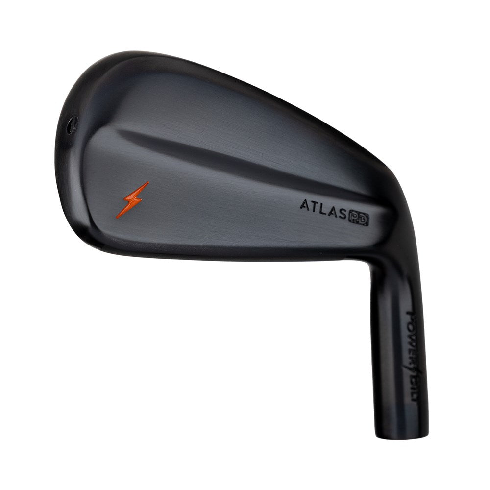 POWERBILT ATLAS PD BLACK GUNMETAL FINISH IRONS .370 (HEADS ONLY)