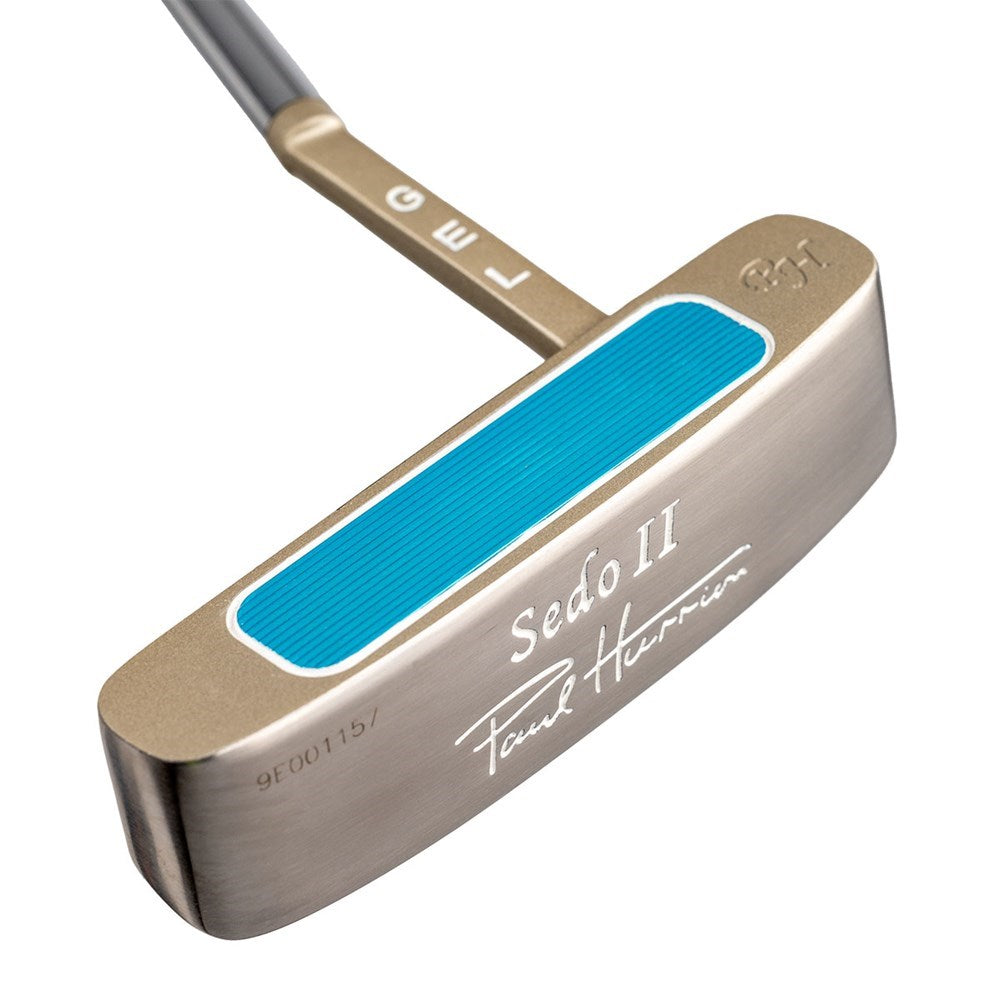 GEL PUTTER - SEDO II - 35" WITH BJM U/S GREEN GRIP