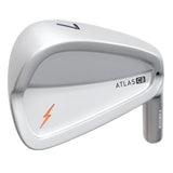 POWERBILT ATLAS CB CHROME SATIN LH IRONS .370 (HEADS ONLY)