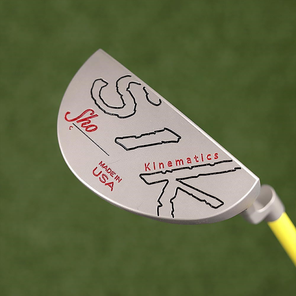 SIK Custom Putters - SHO-C Satin (Line on Back) - 34in - Plumber's Neck