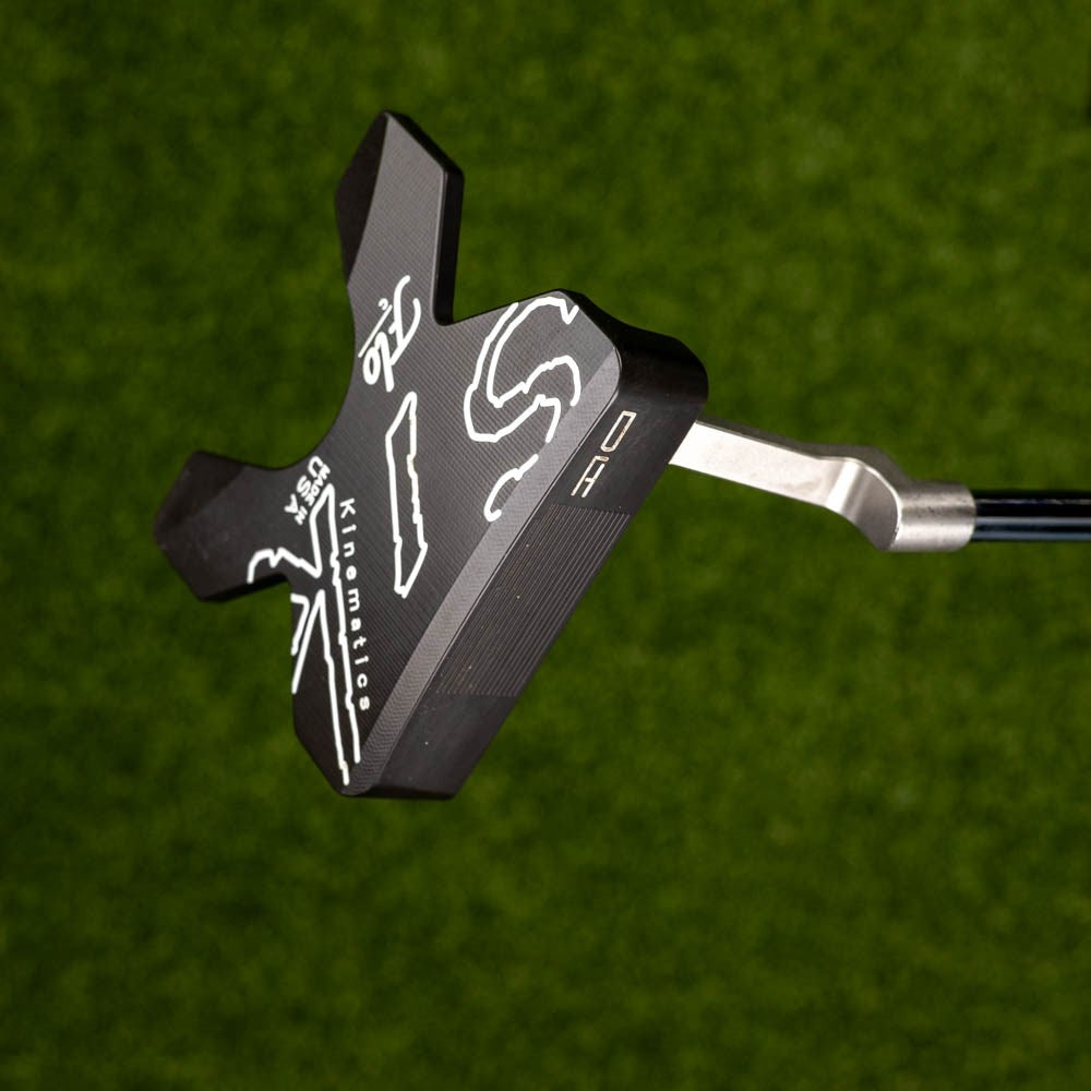 SIK CUSTOM PUTTER LEFT HAND - FLO-C BLACK LOB ARMLOCK 40.75
