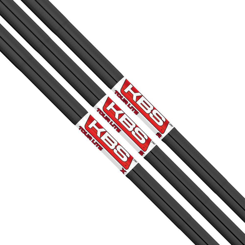 KBS Tour Lite Black Steel Iron Shaft – .370 Parallel Tip – You Pick The Flex!