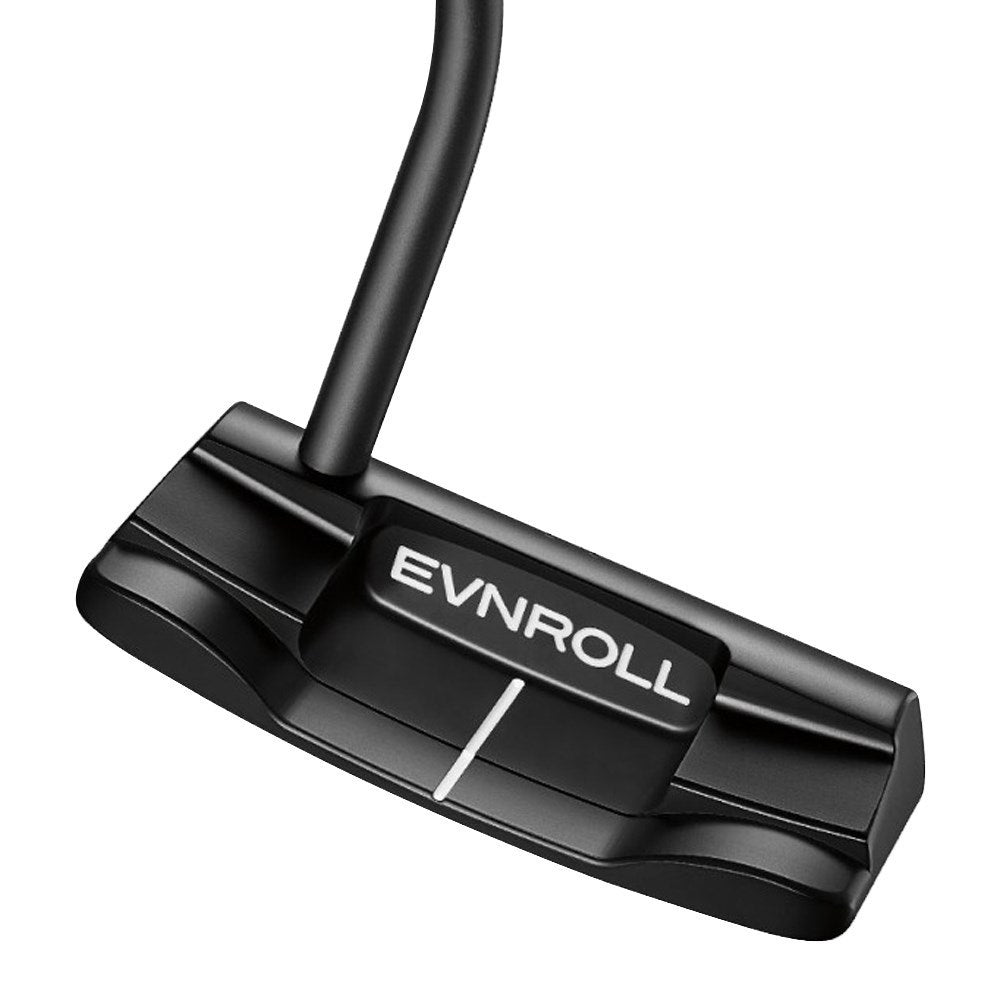 EVNROLL ER2VB2 SHORT PLUMBER MIDBLADE BLACK 35" PUTTER - WITH GRIP