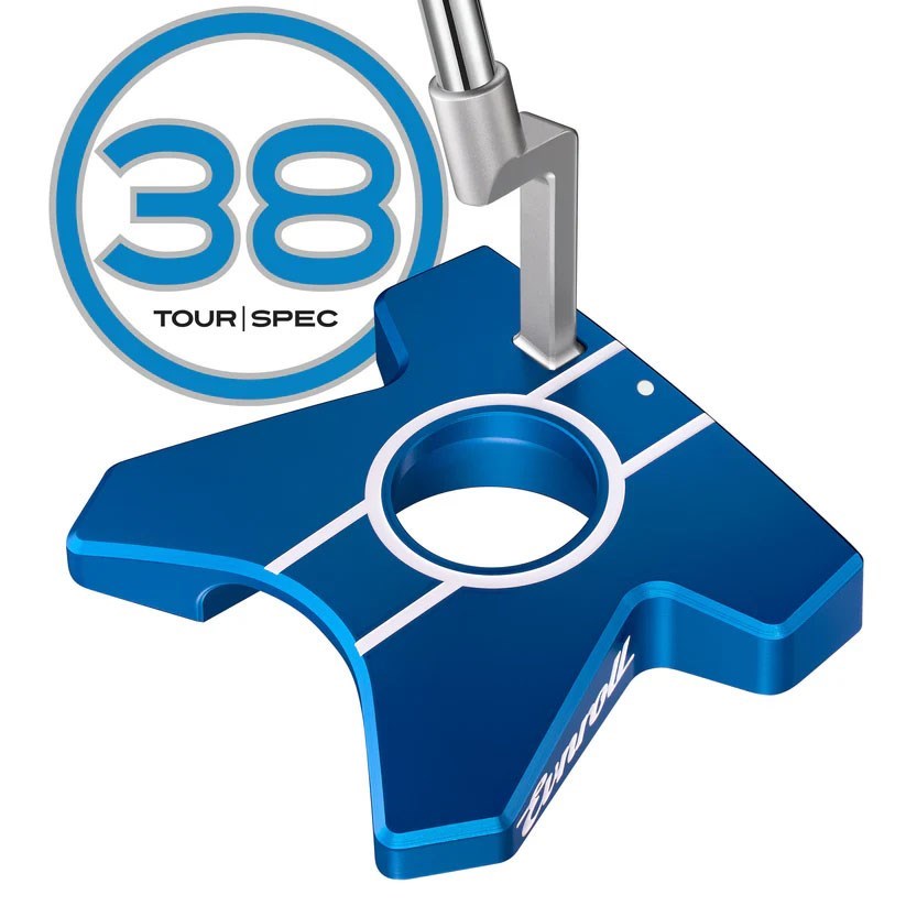 EVNROLL Z1 BLUE HIGH MOI MALLET TOUR SPEC 38" PUTTER - WITH GRIP