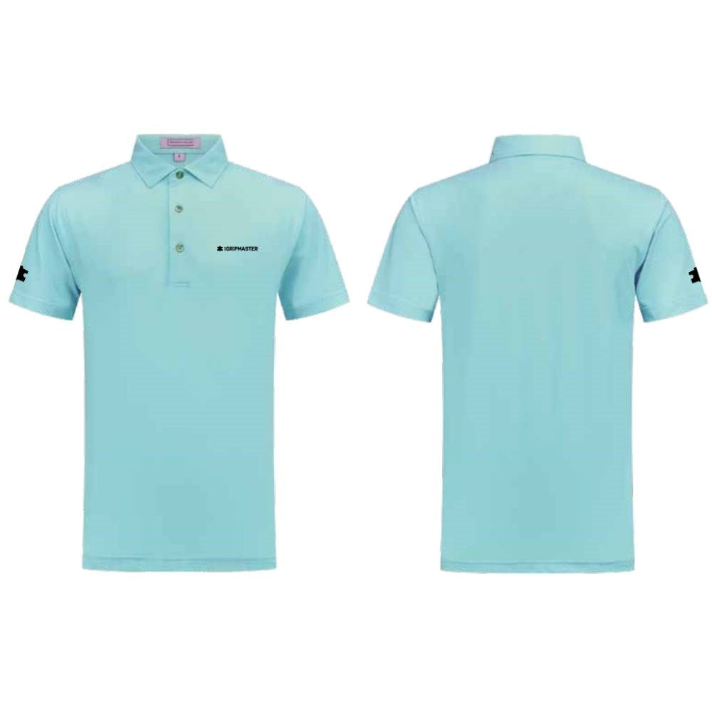 THE GRIP MASTER MEN'S KINDA BLUE POLO SHIRT (PRIVATE ESTATE BRAND)