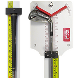 Club Length Ruler with RH-LH Lie Angle Soling Plate