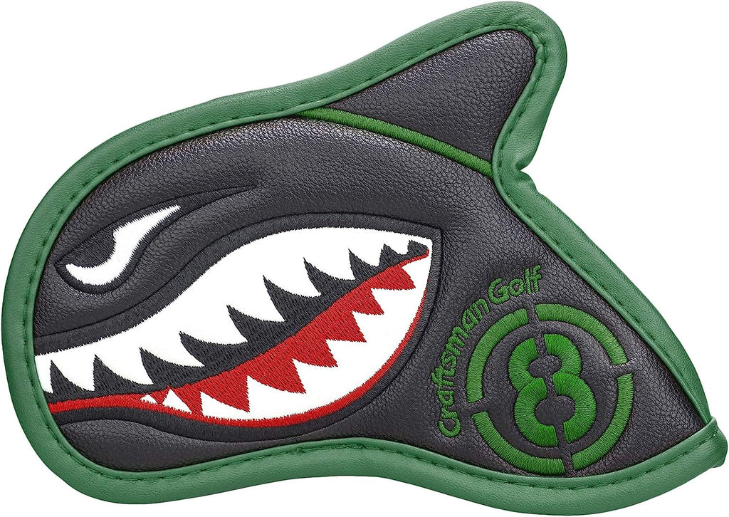 CRAFTSMAN COLORFUL SHARKS WITH FIN IRON HEADCOVER SET 8PCS