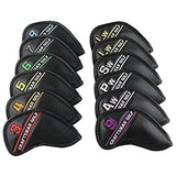 CRAFTSMAN COLORFUL NUMBER EMBROIDERIED IRON HEADCOVER SET 12PCS