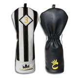 CRAFTSMAN BLACK & WHITE STRIPES HEADCOVERS