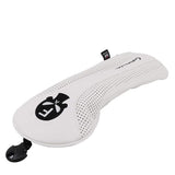 CRAFTSMAN WHITE SKULL PU LEATHER HEADCOVERS