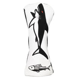 CRAFTSMAN BLACK AND WHITE SHARK DRIVER HEADCOVER