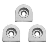 Kinenatic Top Clamp Replacement Pads Aluminum