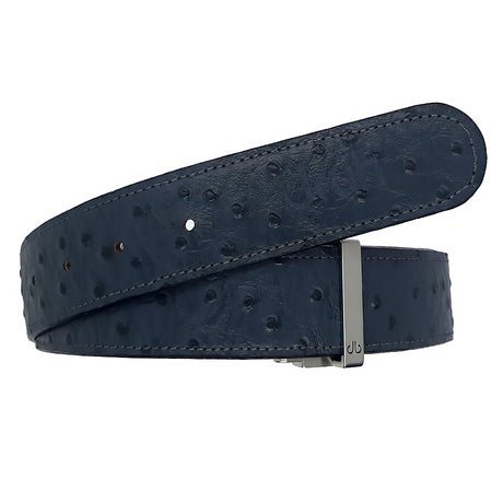 DRUH TOUR ONE OSTRICH PATTERNED LEATHER STRAP ONLY