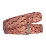 DRUH TOUR ONE OSTRICH PATTERNED LEATHER STRAP ONLY