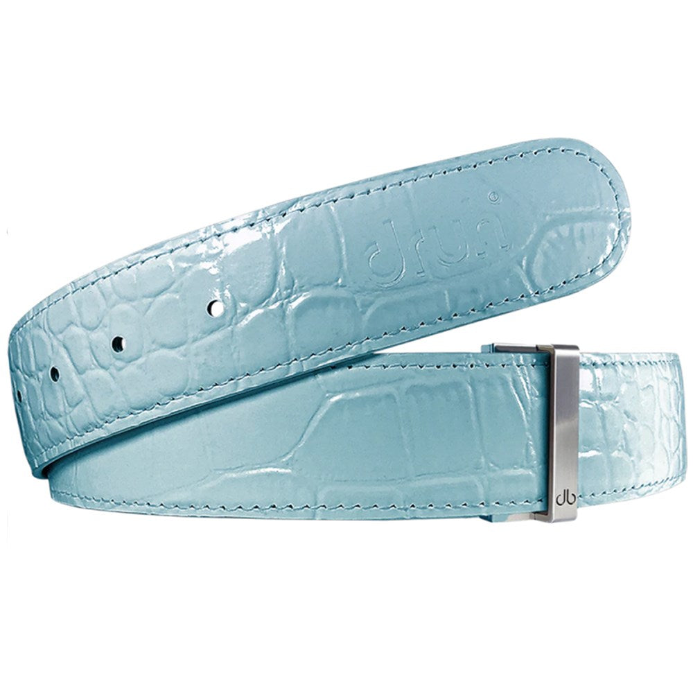 DRUH TOUR ONE CROCODILE PATTERNED LEATHER STRAP ONLY