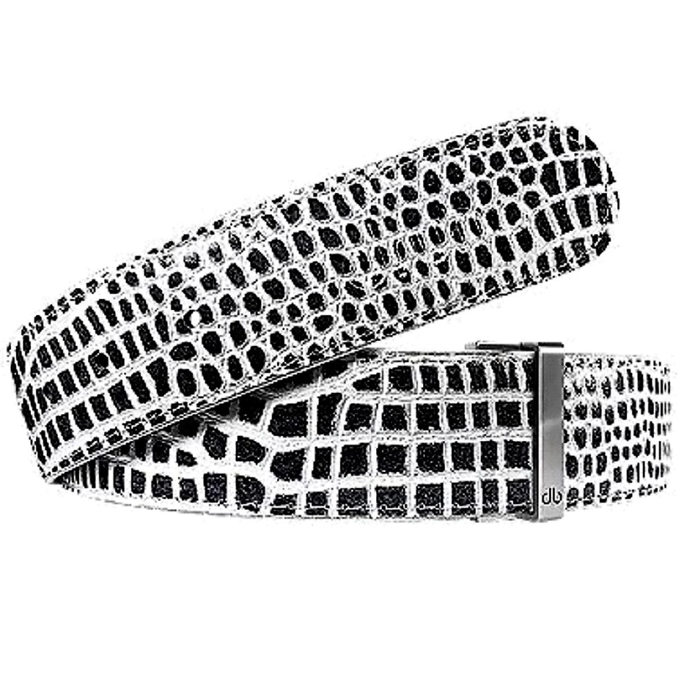DRUH TOUR ONE CROCODILE PATTERNED LEATHER STRAP ONLY
